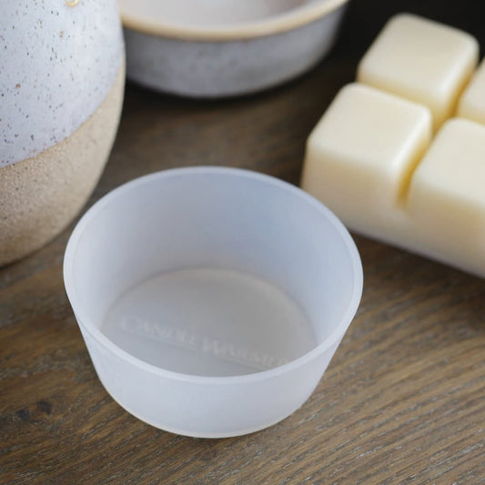 Small wax melt warmer flip dish