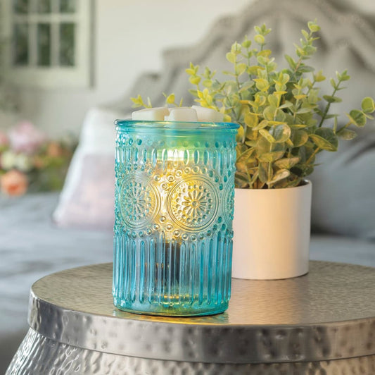 Vintage Parisian Glass Illumination Wax Melt Warmer