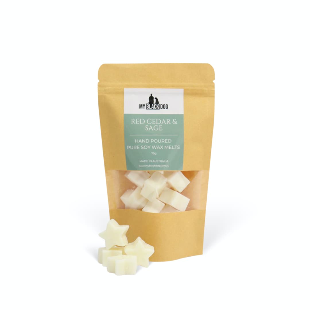 My Black Dog Red Cedar & Sage Soy Wax Melts