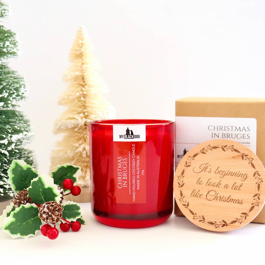 My Black Dog Christmas In Bruges CocoSoy Candle