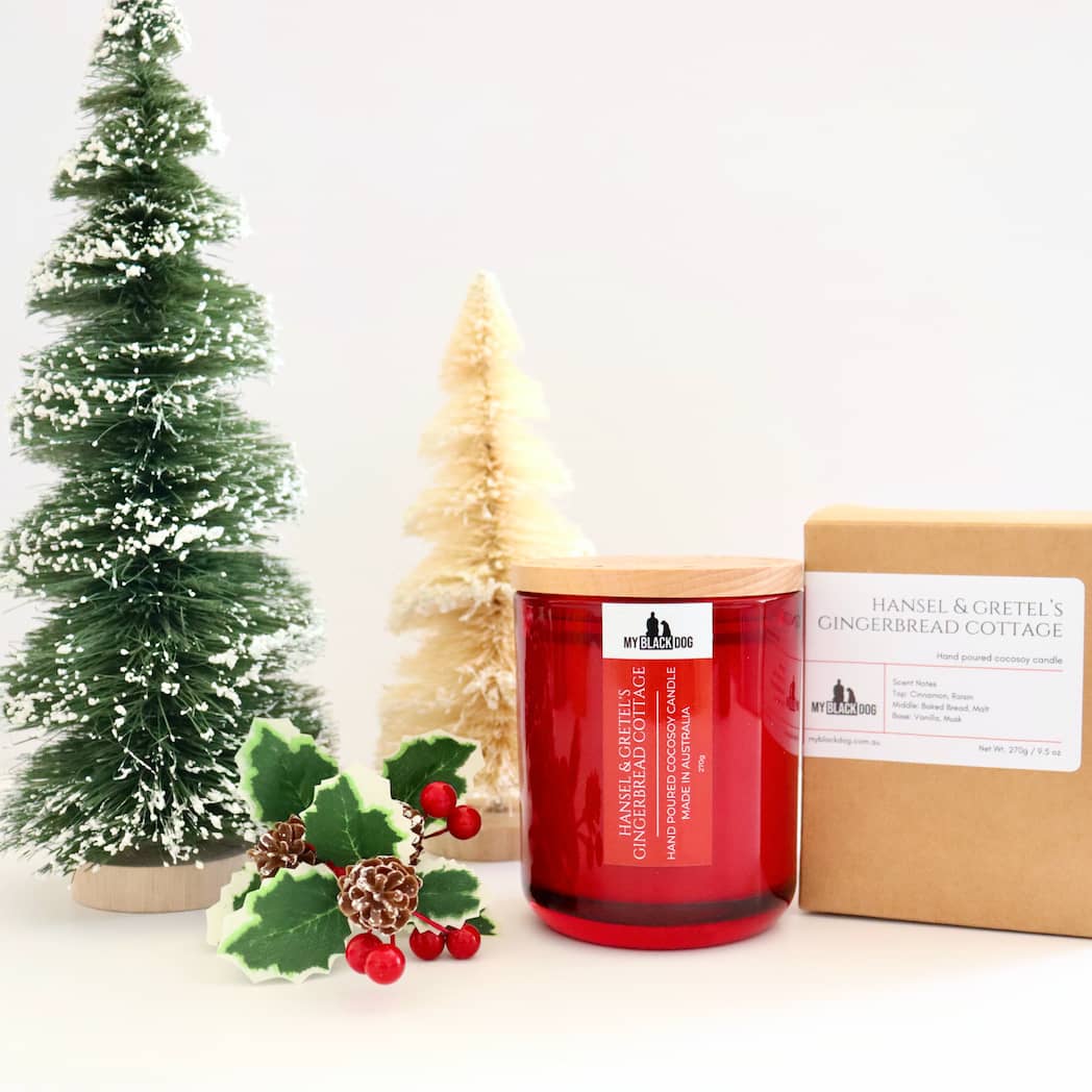 My Black Dog Hansel & Gretel's Gingerbread Cottage CocoSoy Candle