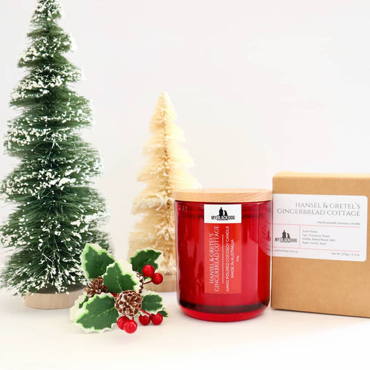 My Black Dog Hansel & Gretel's Gingerbread Cottage CocoSoy Candle