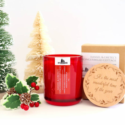 My Black Dog Hansel & Gretel's Gingerbread Cottage CocoSoy Candle
