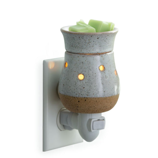 Rustic White Pluggable Melt Warmer