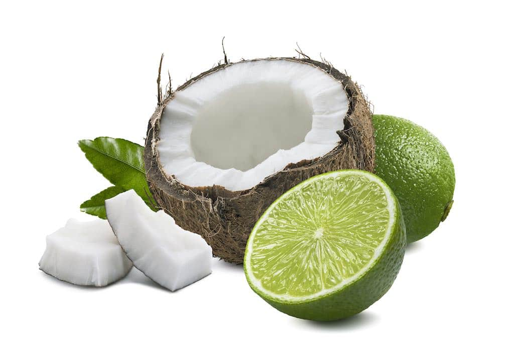 Coconut and limes