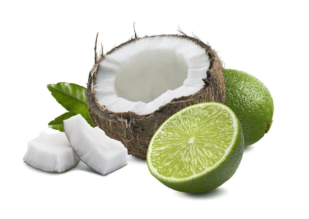 Coconut and limes 