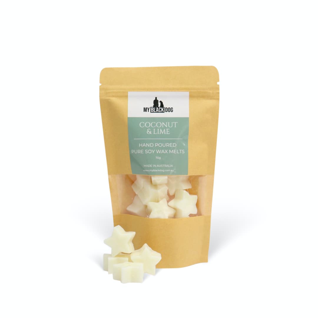 My Black Dog Coconut & Lime Soy Wax Melts