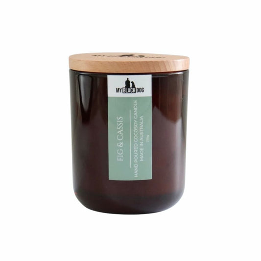 Fig & Cassis CocoSoy Candle - Amber Collection